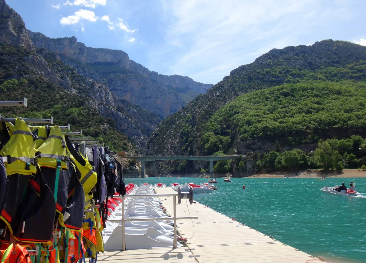 activités nautiques dans les Gorges du Verdon