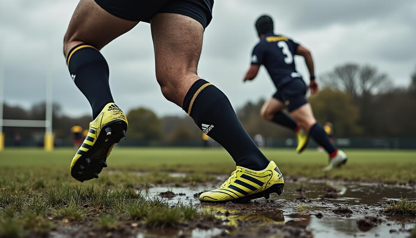 découvrez les adidas predator malice control, conçues pour offrir un contrôle optimal sur terrain mou. idéales pour les rugbymen, ces chaussures allient confort, performance et style, vous permettant de donner le meilleur de vous-même sur le terrain.