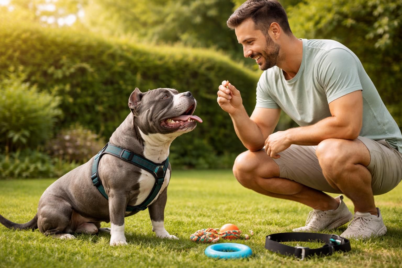 découvrez comment le renforcement positif transforme le comportement de votre american bully, favorisant une relation harmonieuse et un chien épanoui.