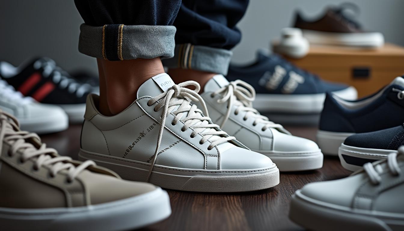 découvrez notre comparatif détaillé des autry baskets 01 low en cuir platine par rapport à d'autres marques. analysez design, confort et prix pour faire le meilleur choix de sneakers tendance.