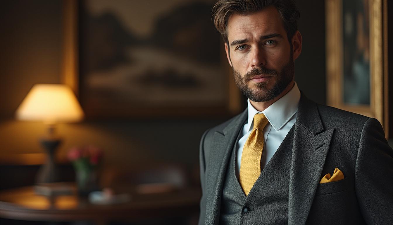 découvrez comment une cravate homme jaune pastel peut devenir le reflet de votre personnalité. explorez des astuces et conseils pour assortir cet accessoire à vos tenues, tout en ajoutant une touche de couleur et de style unique à votre look.