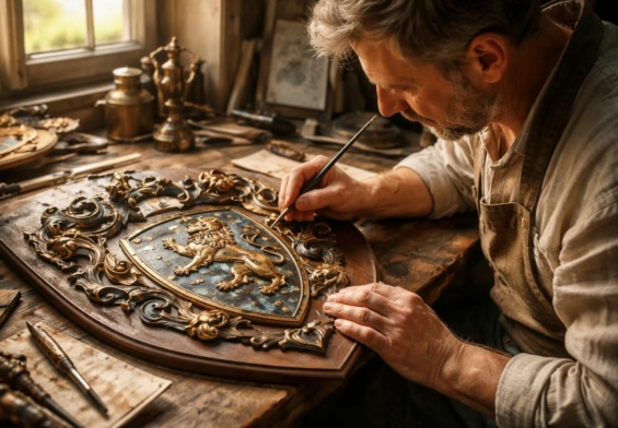 découvrez comment créer un blason personnel unique qui symbolise parfaitement votre identité et vos valeurs grâce à l'art héraldique.