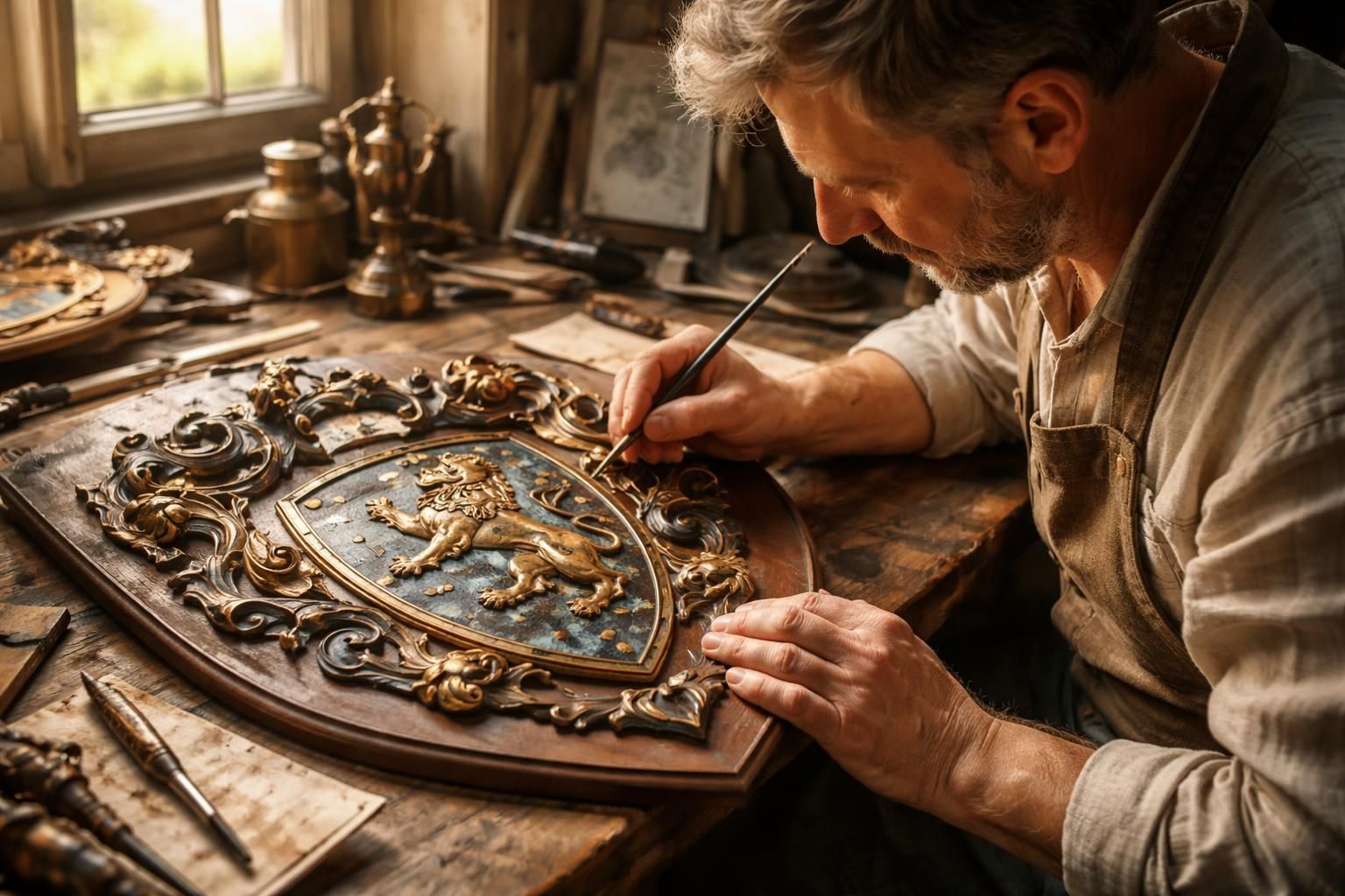 découvrez comment créer un blason personnel unique qui symbolise parfaitement votre identité et vos valeurs grâce à l'art héraldique.