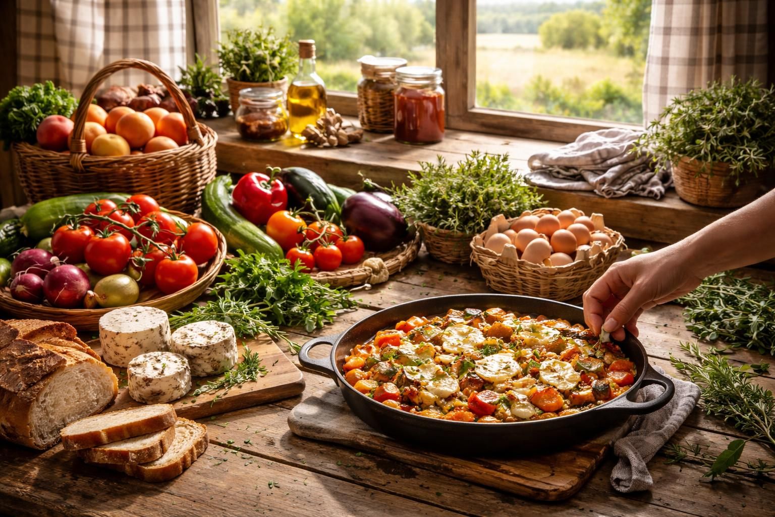 découvrez des recettes savoureuses et authentiques en cuisinant avec les produits frais de la ferme velauxienne. un voyage gourmand au cœur de la tradition locale.