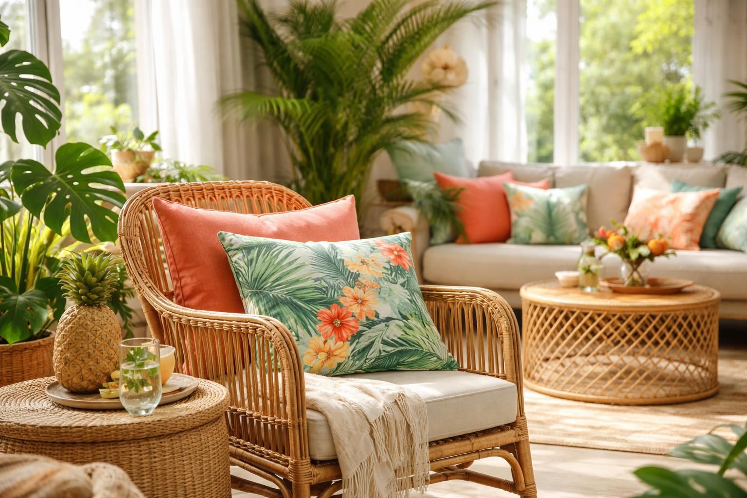 découvrez comment choisir les bonnes couleurs pour une déco tropicale estivale réussie et apportez une ambiance chaleureuse et vivifiante à votre intérieur cet été.