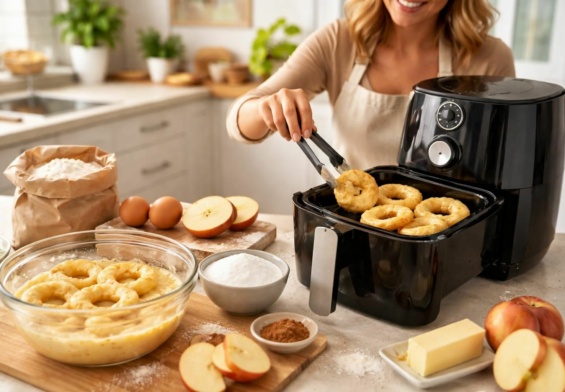 apprenez à réaliser des beignets aux pommes croustillants et délicieux avec votre airfryer, rapidement et sans complication. une recette simple pour un dessert gourmand en un rien de temps !
