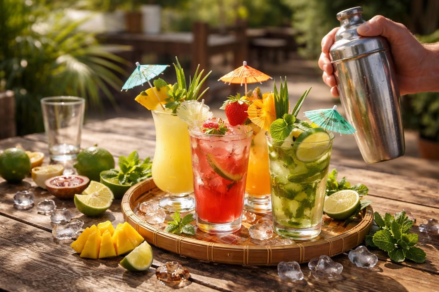 apprenez à préparer des cocktails tropicaux faits maison exquis pour éblouir vos invités avec des saveurs exotiques et rafraîchissantes.
