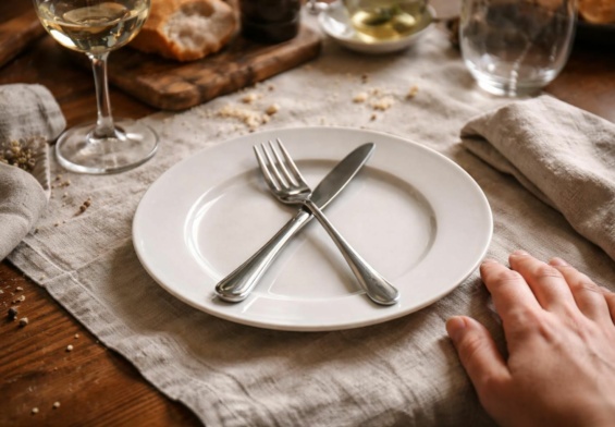 explorez la signification et les traditions du couvert croisé dans l'assiette pour mieux comprendre ce geste souvent observé à table.