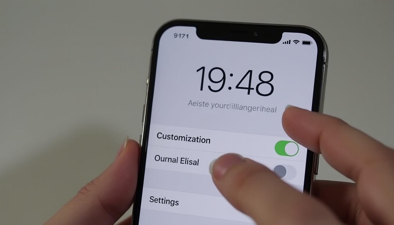découvrez comment déplacer l'heure sur l'écran verrouillé de votre iphone 11 et personnalisez l'apparence de votre téléphone facilement. suivez nos astuces pour rendre votre écran unique !