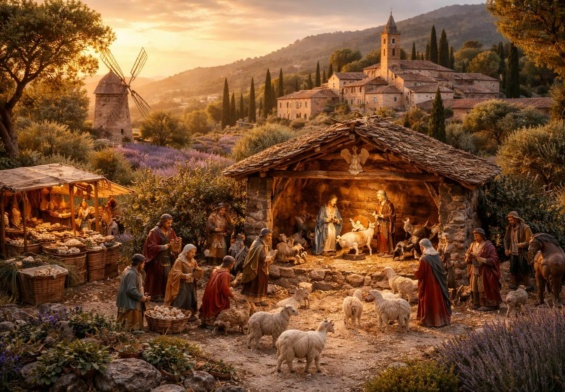 découvrez la signification profonde des éléments du paysage dans une crèche provençale, un symbole riche de traditions et de culture du sud de la france.