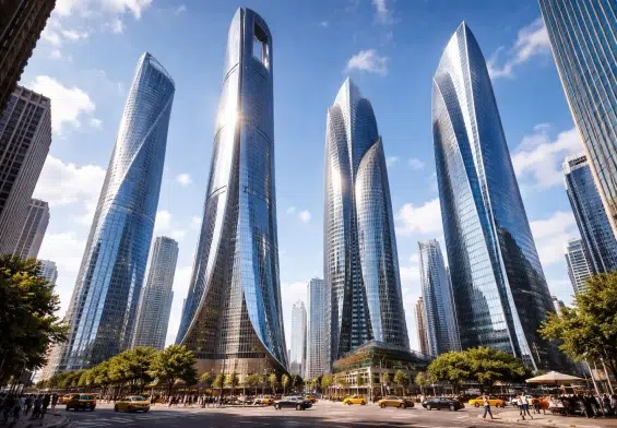 découvrez les hauteurs impressionnantes des tours emblématiques de la ville et plongez au cœur de leur architecture unique.