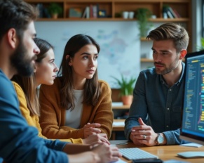 découvrez notre formation de développeur web en 12 mois : un parcours complet, pratique et structuré pour acquérir toutes les compétences nécessaires et réussir votre reconversion dans le numérique.