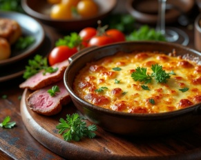 découvrez avec quelle viande accompagner un délicieux gratin dauphinois et sublimez ce grand classique de la gastronomie française avec des accords parfaits et savoureux.