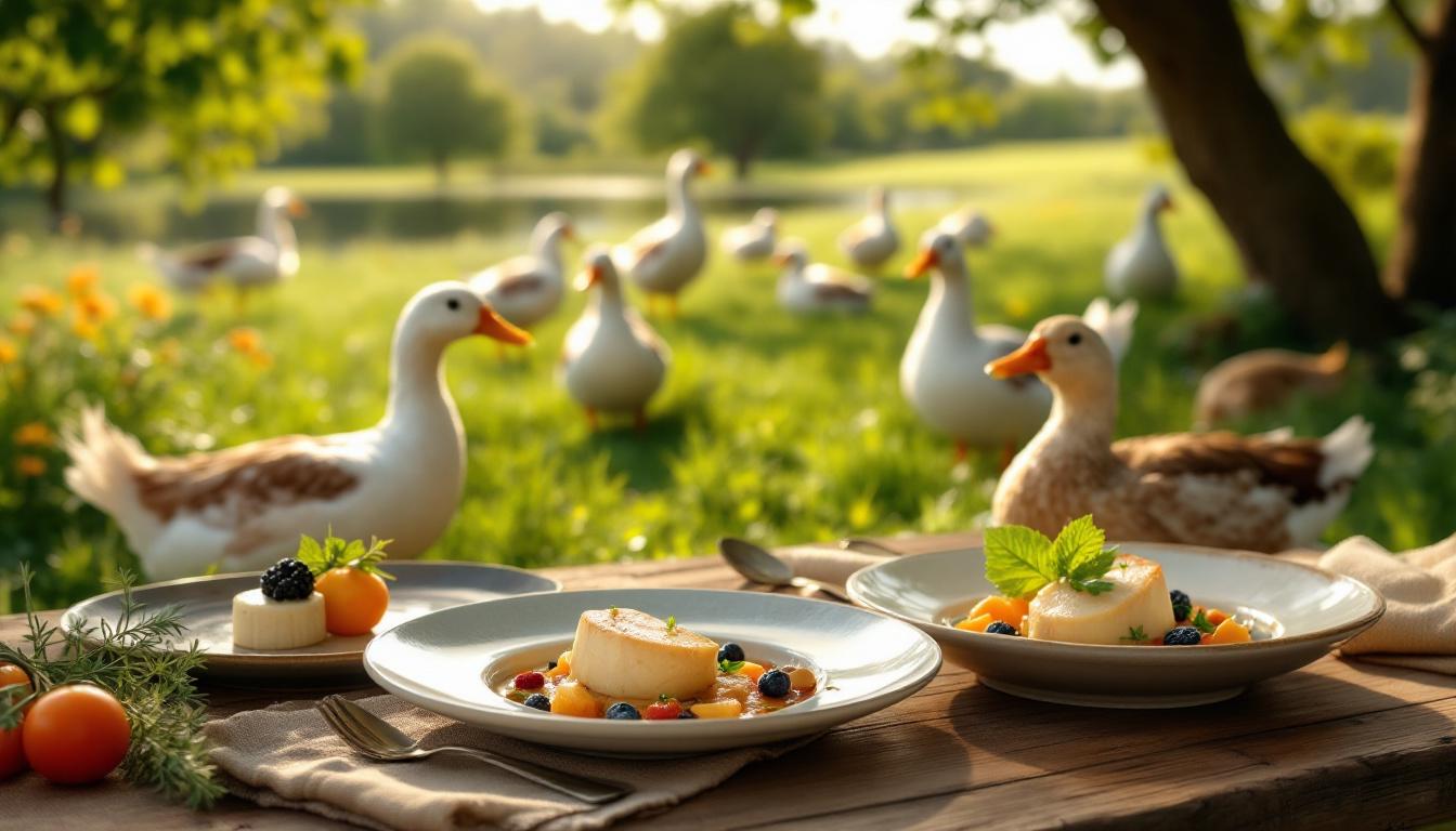 découvrez le foie gras sans gavage forcé, une délicatesse de luxe respectueuse du bien-être animal, alliant saveur raffinée et éthique durable.
