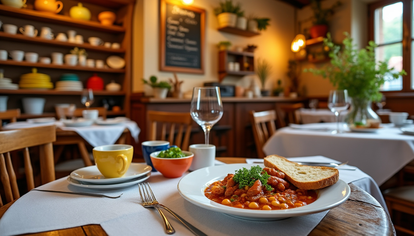 découvrez le meilleur restaurant pour savourer un cassoulet authentique à castelnaudary, où les saveurs explosent dans une ambiance chaleureuse et conviviale. réservez votre table pour une expérience culinaire inoubliable.
