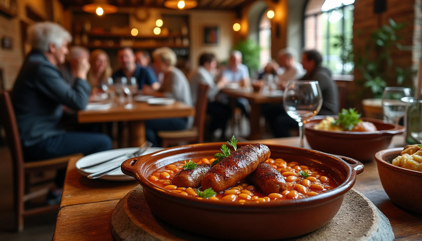 découvrez le meilleur restaurant pour déguster un cassoulet authentique à castelnaudary, où les saveurs du sud-ouest explosent en bouche dans une ambiance conviviale et chaleureuse.