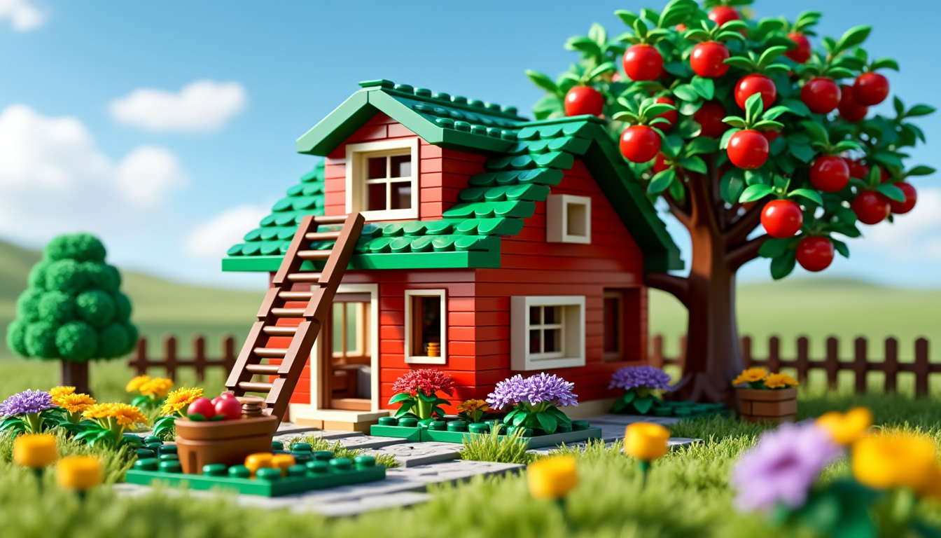 découvrez la maison de campagne lego creator, un set ludique et convivial parfait pour des heures de construction et de partage en famille. stimulez la créativité de vos proches avec ce jeu incontournable !
