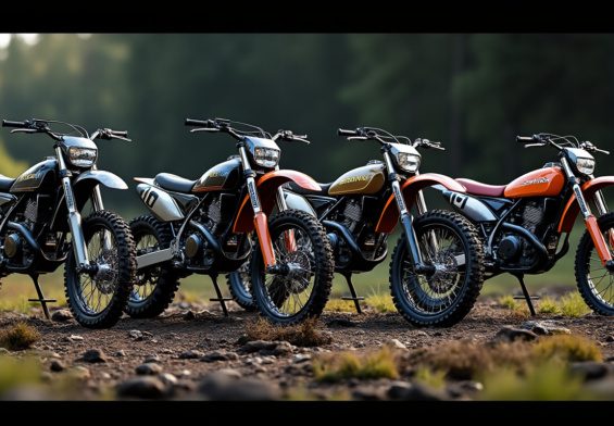 découvrez notre sélection des meilleures motos trial 4 temps de l'année. comparatifs, avis et conseils pour choisir le modèle idéal selon vos besoins et votre niveau. trouvez la moto trial parfaite dès maintenant !