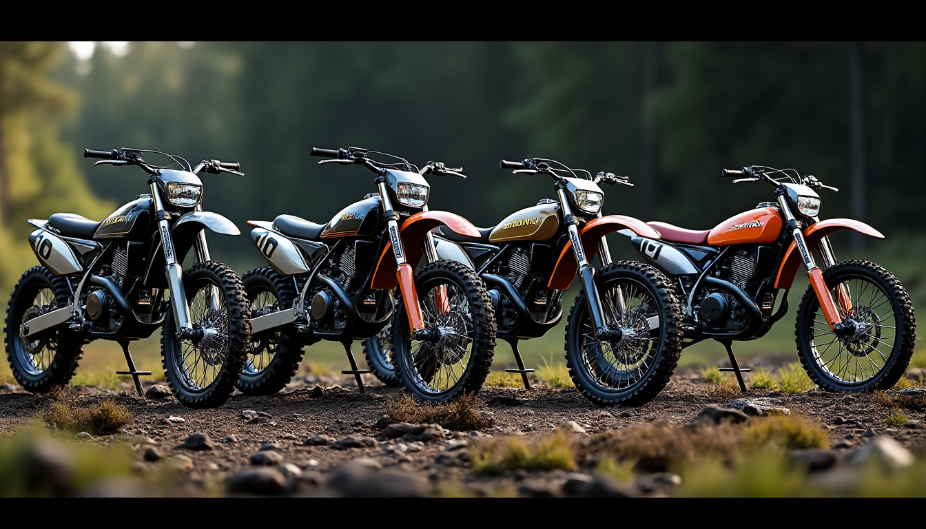 découvrez notre sélection des meilleures motos trial 4 temps de l'année. comparatifs, avis et conseils pour choisir le modèle idéal selon vos besoins et votre niveau. trouvez la moto trial parfaite dès maintenant !