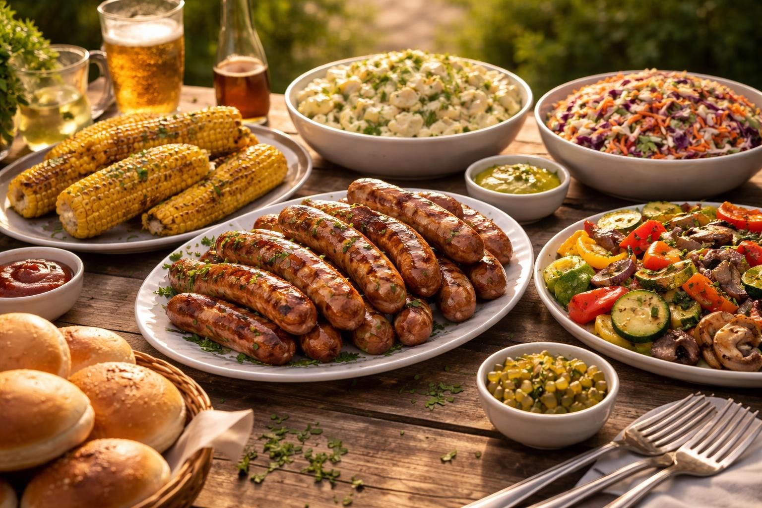 découvrez les meilleurs accompagnements à servir avec des saucisses au barbecue pour épater vos invités et rendre votre repas inoubliable.