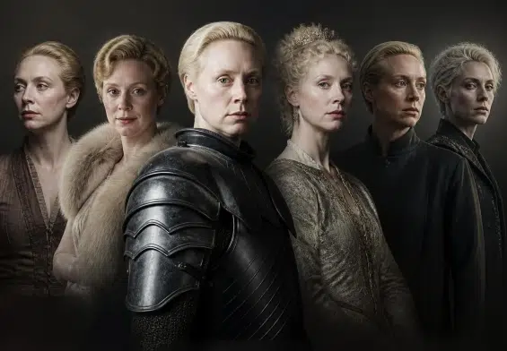 découvrez l'évolution remarquable de gwendoline christie à travers ses rôles emblématiques à la télévision et au cinéma, de ses débuts à son succès international.