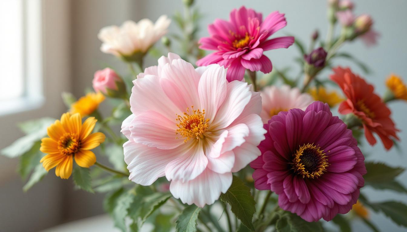 découvrez notre liste complète des fleurs commençant par la lettre m pour composer un bouquet original et élégant. trouvez l'inspiration pour vos arrangements floraux dès maintenant !