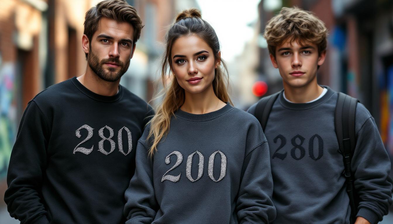 découvrez où acheter en ligne les meilleurs sweats avec broderie personnalisée de logo, alliant qualité, originalité et durabilité pour votre style unique.