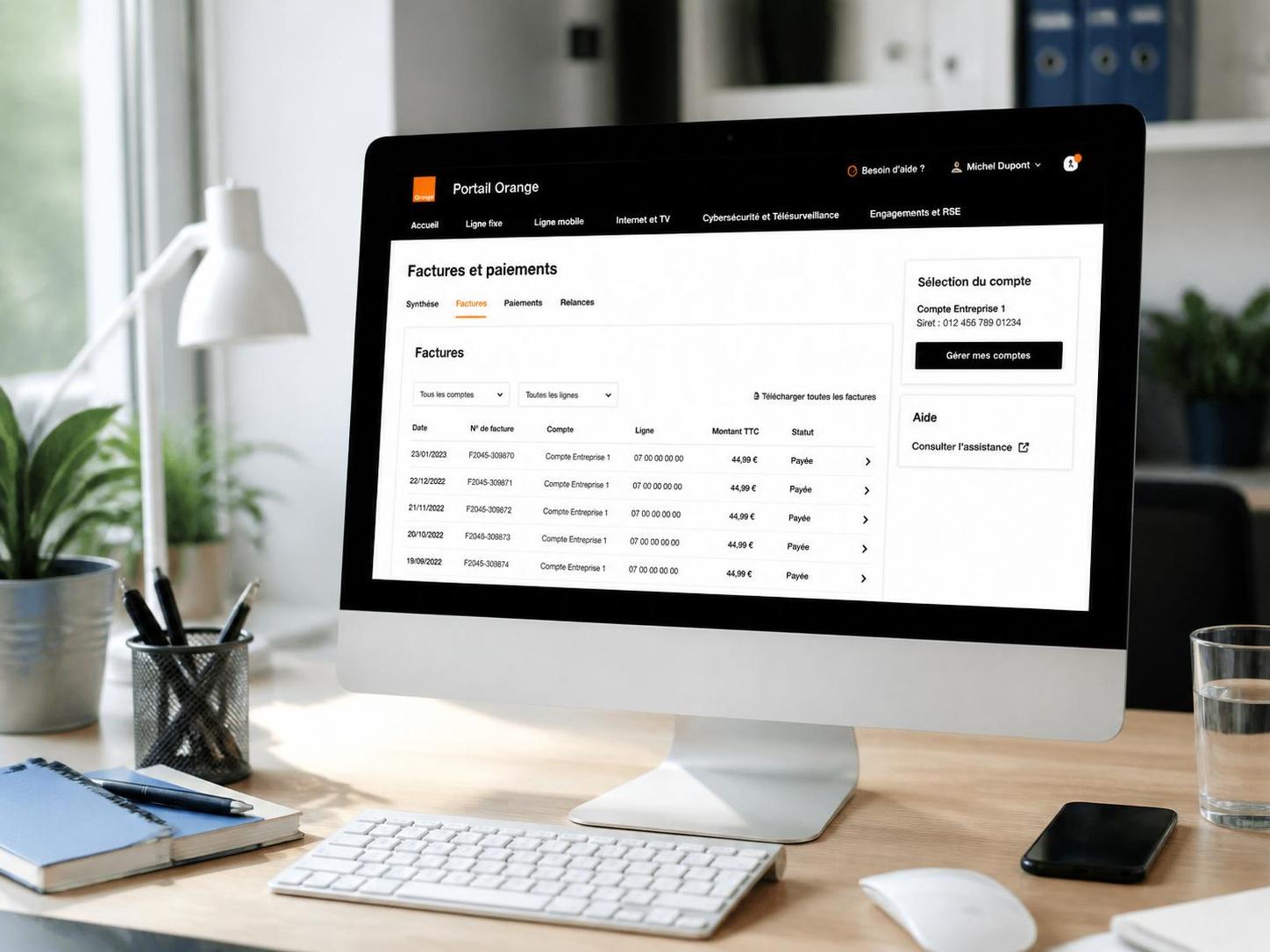 découvrez les services essentiels d'orange sur le portail orange pour faciliter votre quotidien : gestion de compte, assistance, offres et nouveautés.