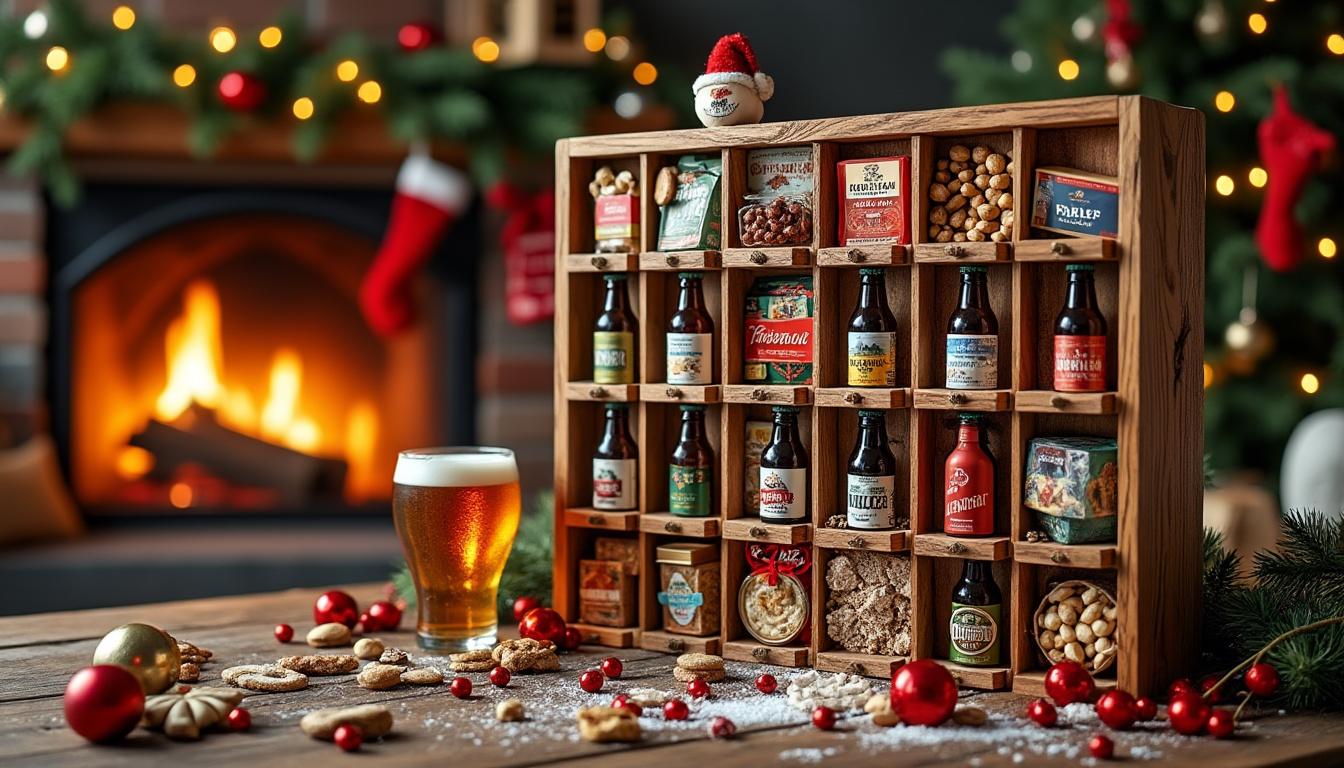 découvrez pourquoi un calendrier de l’avent sur le thème de la bière est le cadeau original à offrir ou à s’offrir pour égayer les fêtes, savourer chaque jour une nouvelle bière et vivre une expérience festive unique.