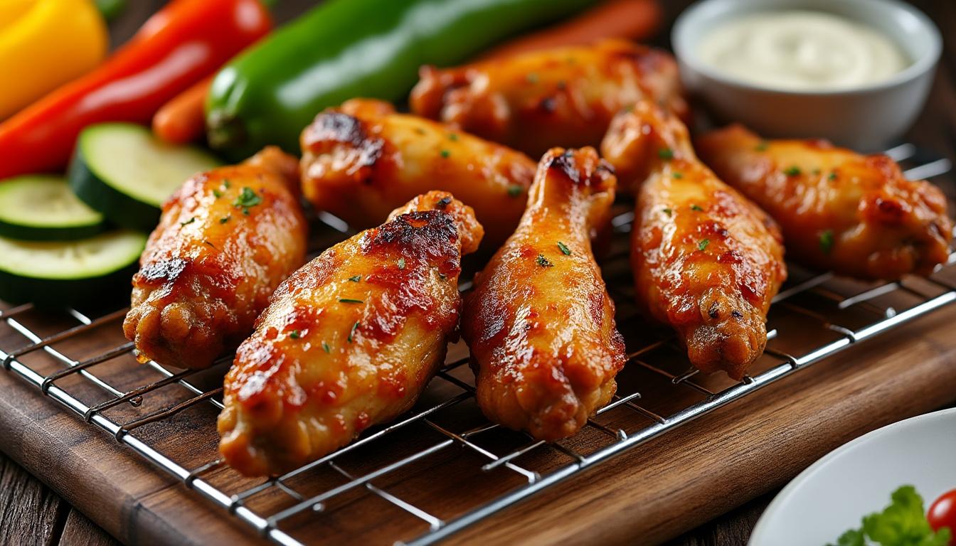 découvrez pourquoi l'air fryer est idéal pour préparer des chicken wings croustillants et savoureux, tout en adoptant une cuisine saine et légère. profitez d'un goût irrésistible, sans excès de matières grasses !