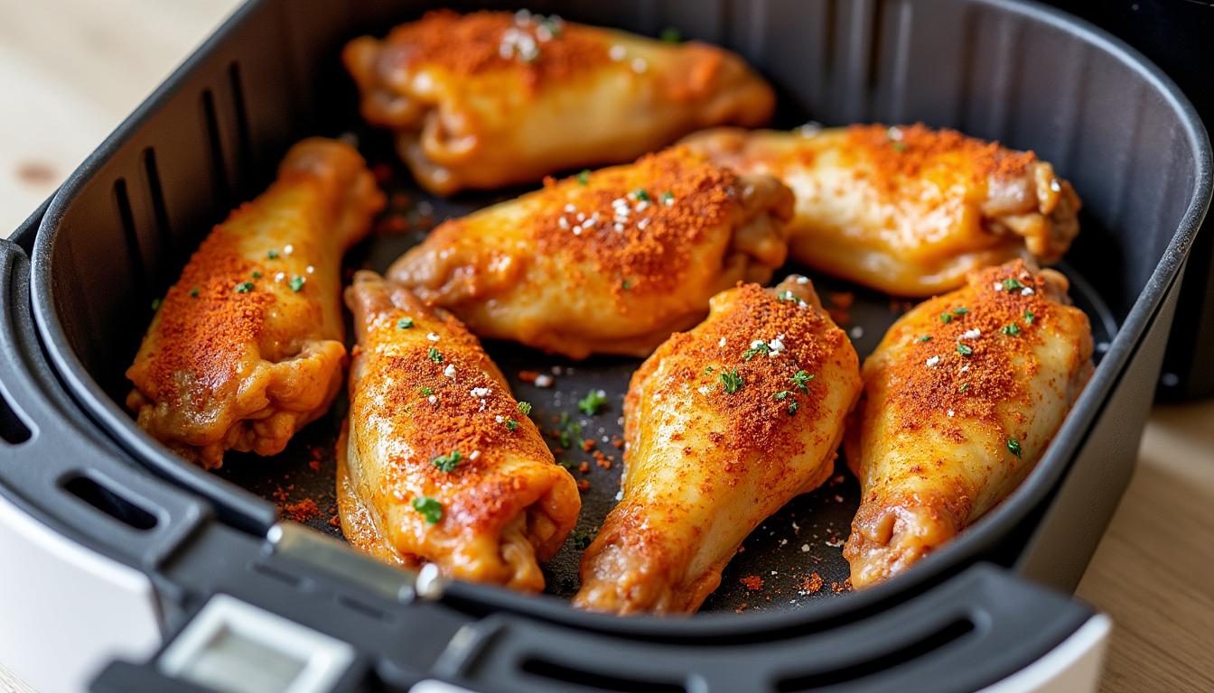 découvrez pourquoi l’air fryer est l’allié idéal pour préparer des chicken wings croustillants et savoureux, tout en adoptant une cuisine plus saine et légère. optez pour le plaisir sans culpabilité !