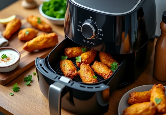 découvrez pourquoi l'air fryer est la solution idéale pour préparer des chicken wings croustillants et savoureux, tout en adoptant une cuisine saine et faible en matières grasses. alliez plaisir et équilibre dans vos assiettes !