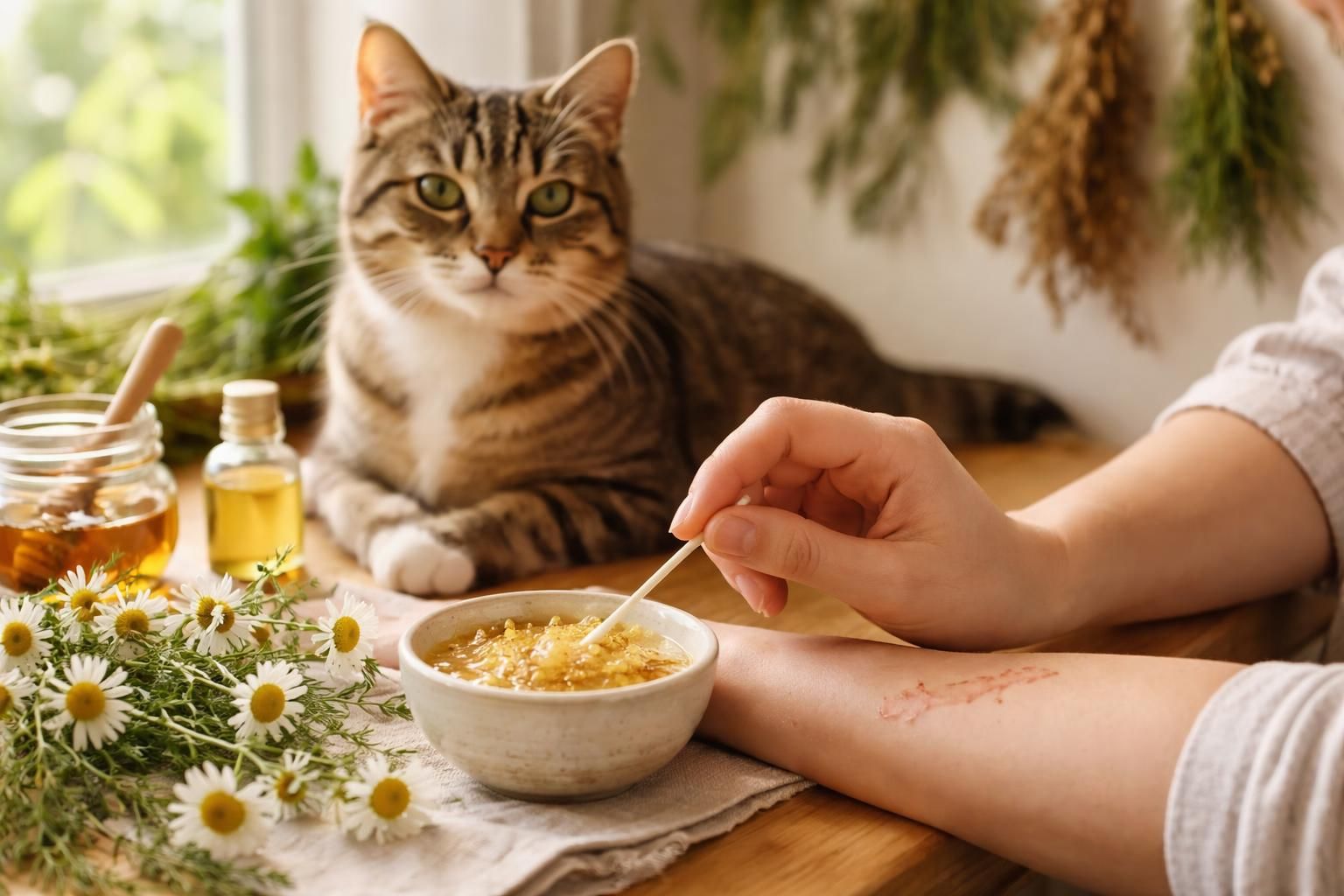 découvrez pourquoi choisir un remède de grand-mère pour soigner une griffure de chat peut être efficace, naturel et apaisant, tout en évitant les produits chimiques.