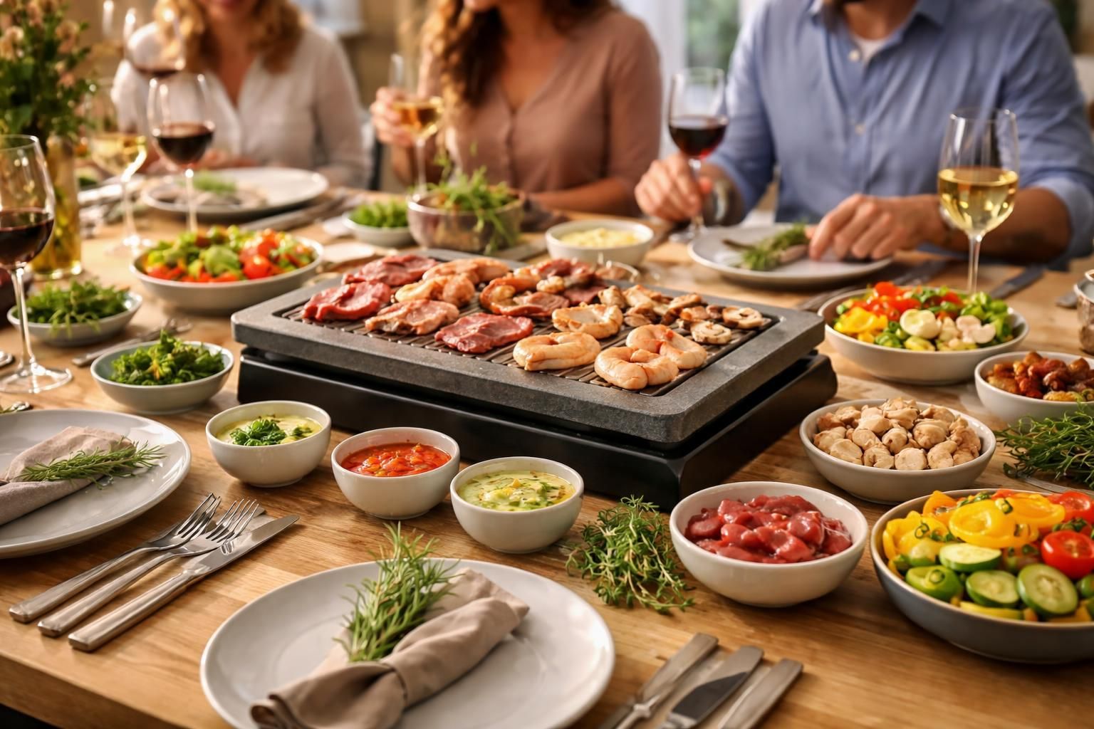 découvrez des idées originales et savoureuses pour utiliser une pierrade et impressionner vos invités avec un repas convivial et généreux.