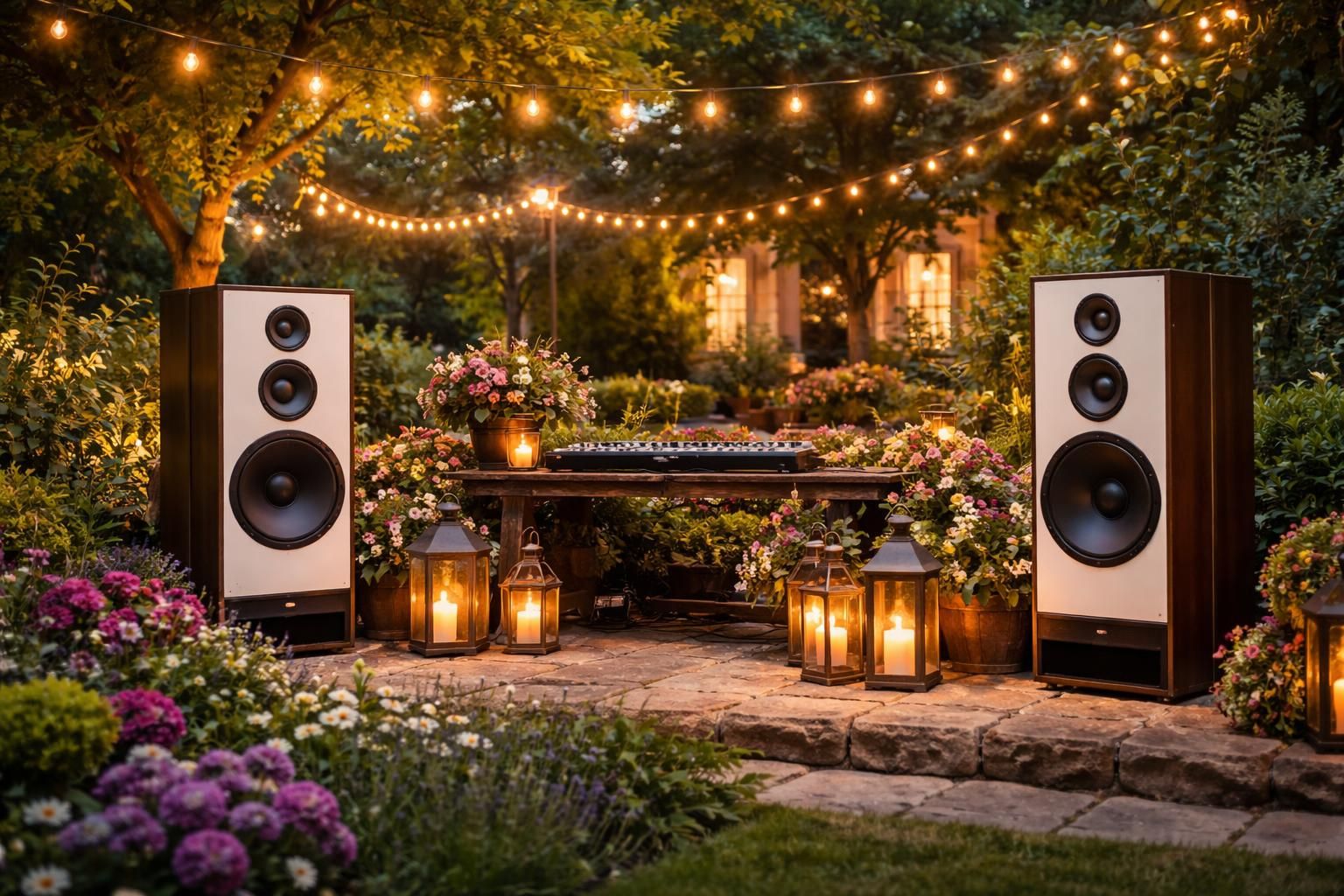 découvrez les équipements indispensables pour une sonorisation festive réussie dans votre jardin et faites de vos événements des moments inoubliables.