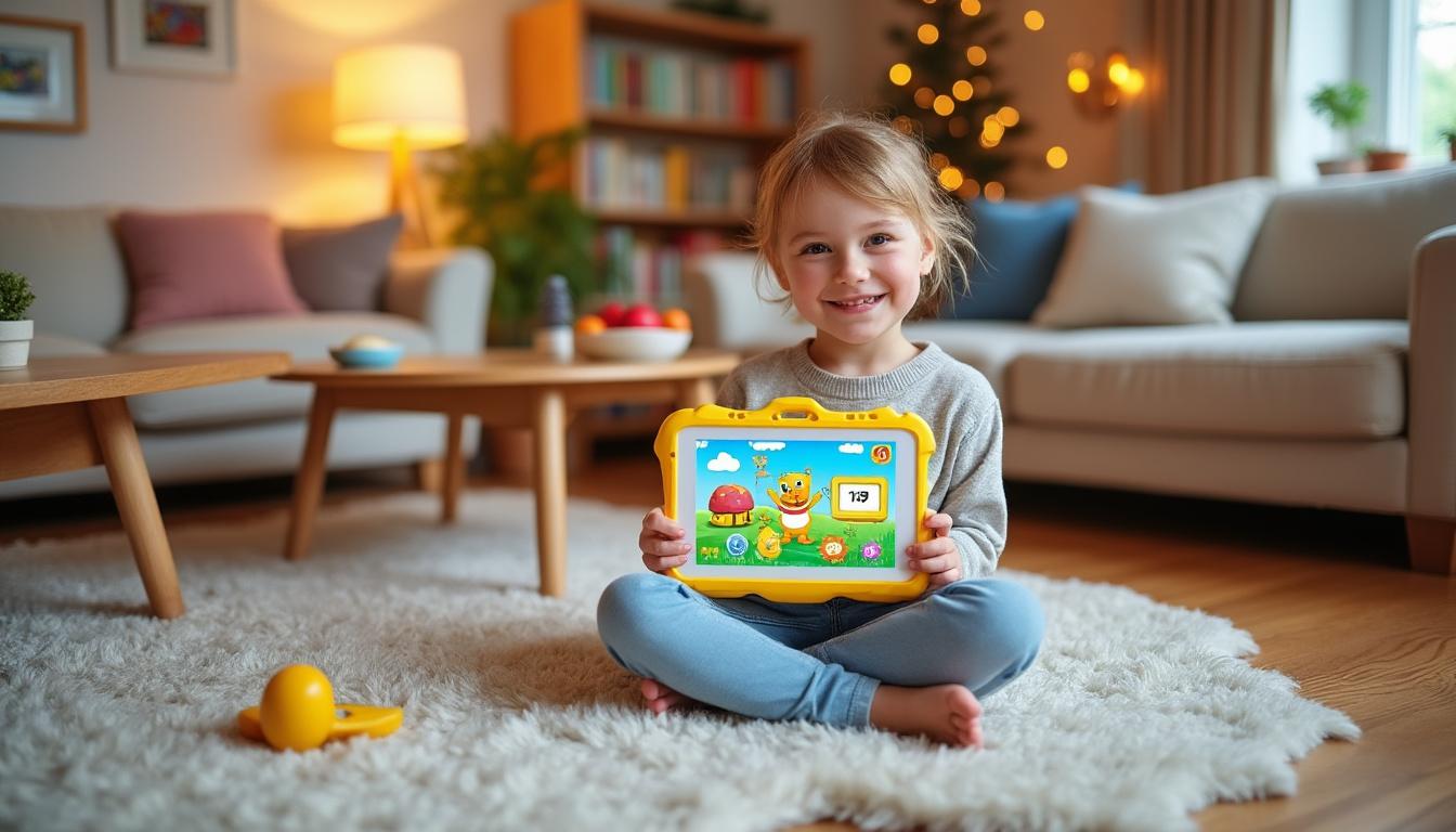 découvrez la tablette tactile enfant by gulli avec la technologie kurio, offrant un parfait équilibre entre sécurité renforcée et divertissement adapté aux plus jeunes.