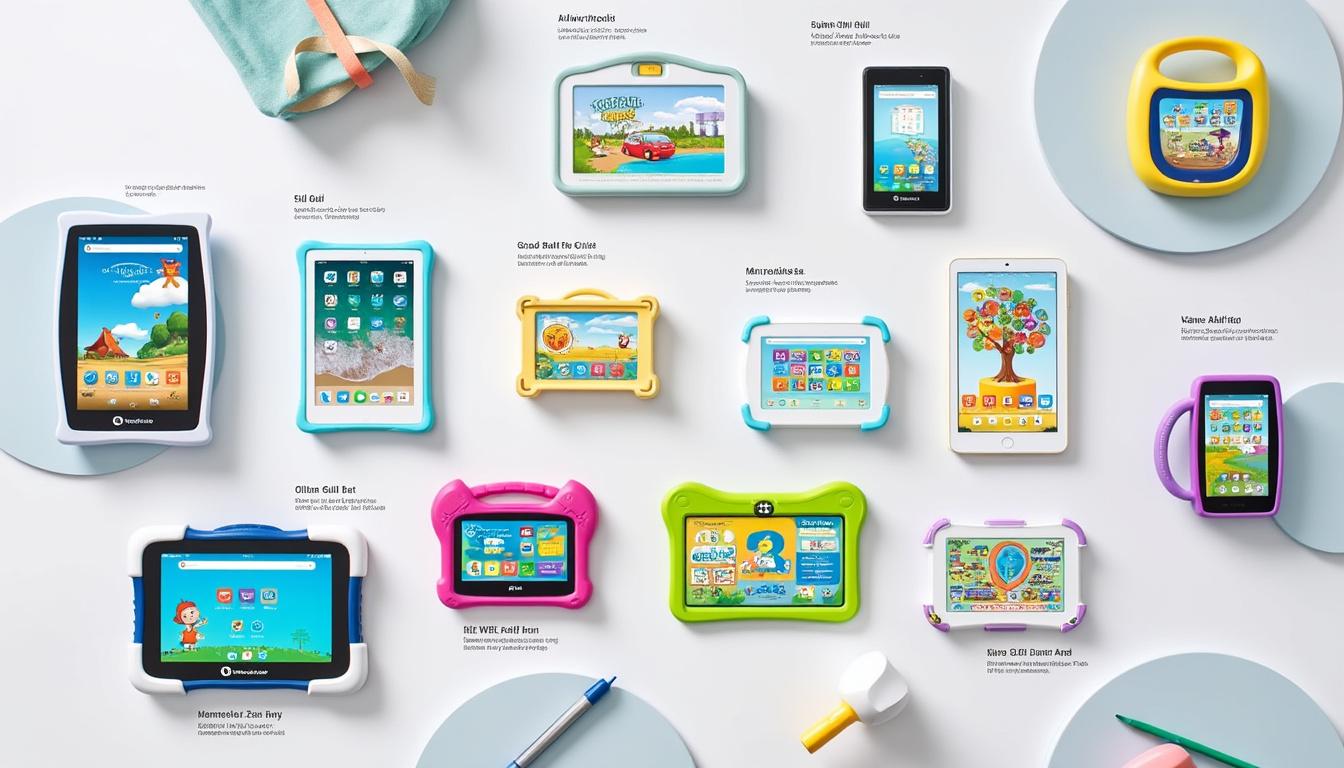 découvrez la tablette tactile enfant by gulli avec la technologie kurio, offrant un équilibre parfait entre sécurité renforcée et divertissement ludique pour les plus jeunes.