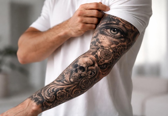 découvrez tout sur le tatouage homme avant-bras : tarifs, styles demi-manche, idées de motifs et conseils pour un tatouage réussi.