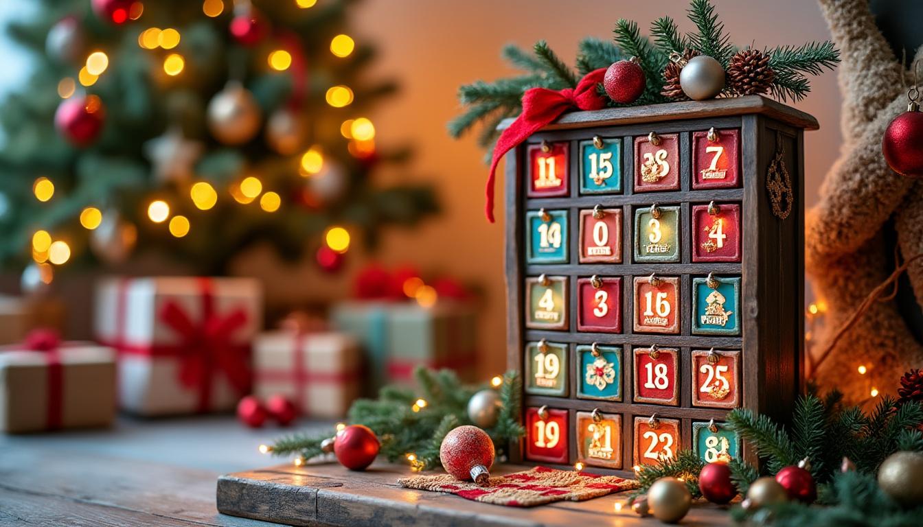 découvrez nos calendriers de l'avent originaux et personnalisés pour un noël magique et inoubliable. transformez chaque jour en une surprise unique et pleine de joie.