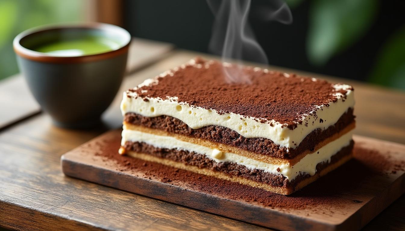 découvrez une recette facile et délicieuse de tiramisu au thé matcha michalak, parfaite pour régaler votre famille en toute simplicité.