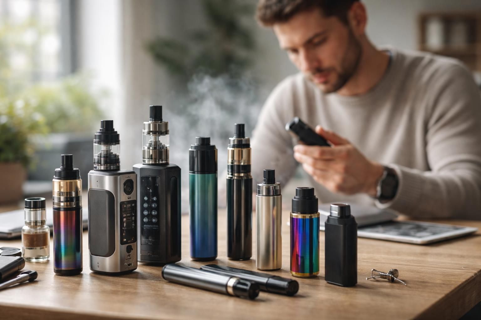 vap’evasion vous propose des tests et comparatifs détaillés pour trouver les meilleures e-cigarettes du moment. guide complet pour vapoteurs débutants et confirmés.