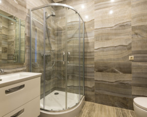 douche grès cérame