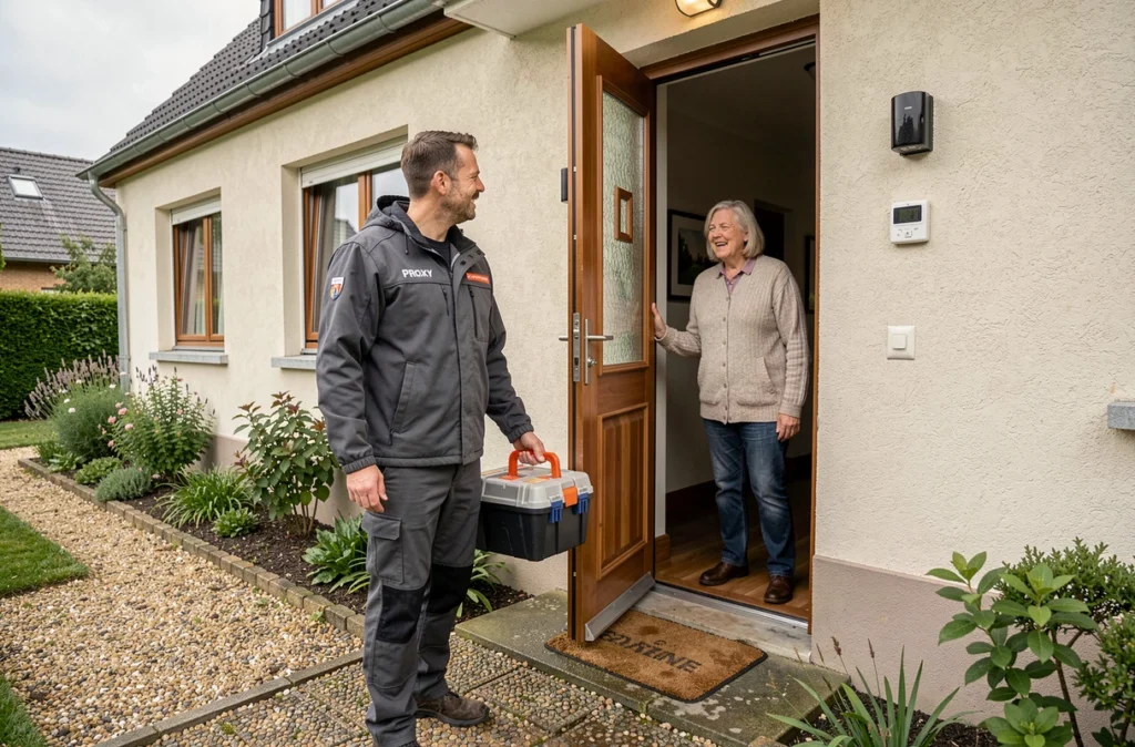 Plombier Proxy Panne arrivant en urgence chez un particulier en Moselle pour une intervention