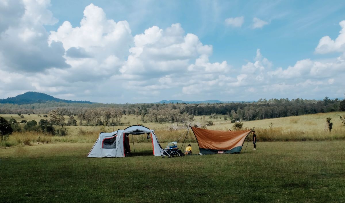 terrain de camping